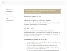 Tablet Screenshot of esvapi.org